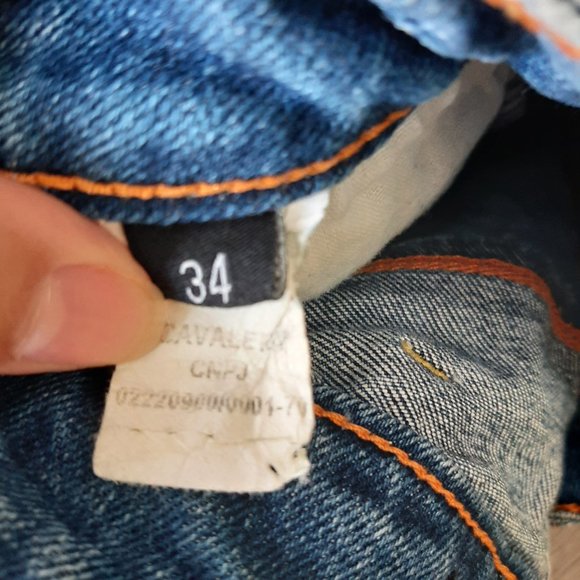 Y2K Cavalera Low Rise Skinny Jeans Size 0 RARE - Picture 4 of 12